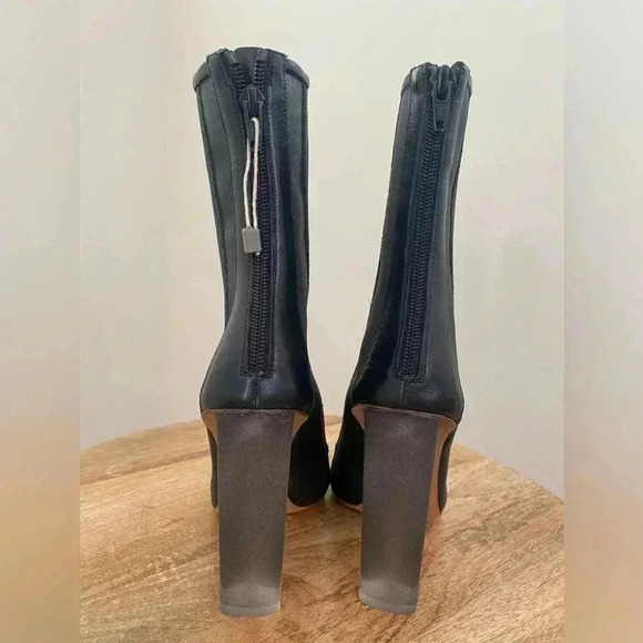 Yeezy Season 3 Mesh Mid Length Boots Black Size 7.5 - Picture 8 of 10